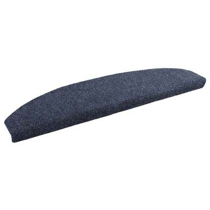 Self-adhesive Stair Mats 15 pcs Blue 80 x 24.5 x 3.5 cm