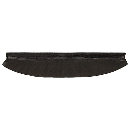 Self-adhesive Stair Mats 15 pcs Dark Brown 80 x 24.5 x 3.5 cm
