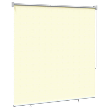 Outdoor Roller Blind UV Protection Cream 145 x 140 cm (W x H)