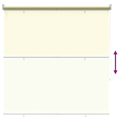 Outdoor Roller Blind UV Protection Cream 145 x 230 cm (W x H)