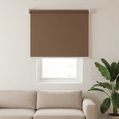 Outdoor Roller Blind UV Protection Taupe 85 x 140 cm (W x H)