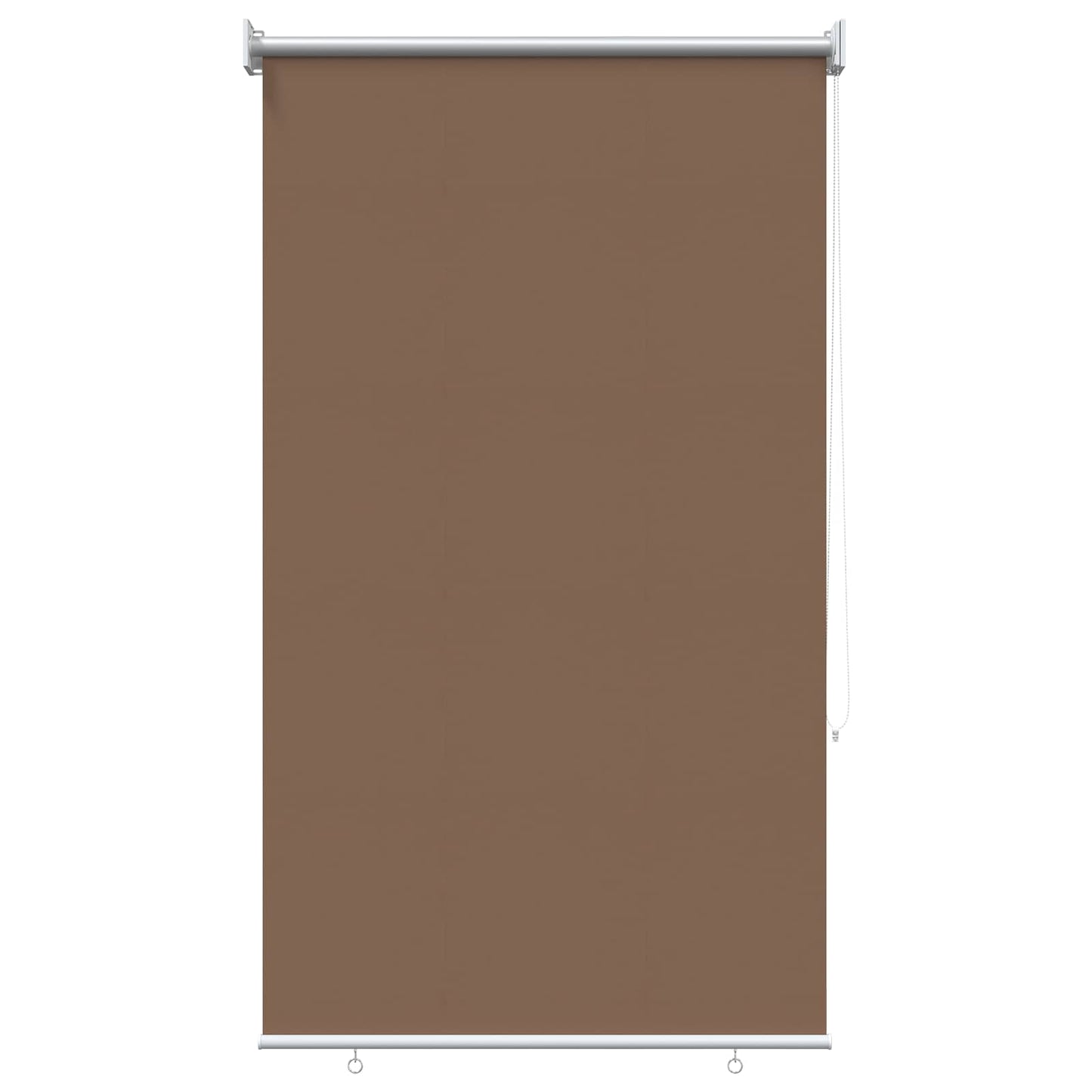 Outdoor Roller Blind UV Protection Taupe 105 x 140 cm (W x H)