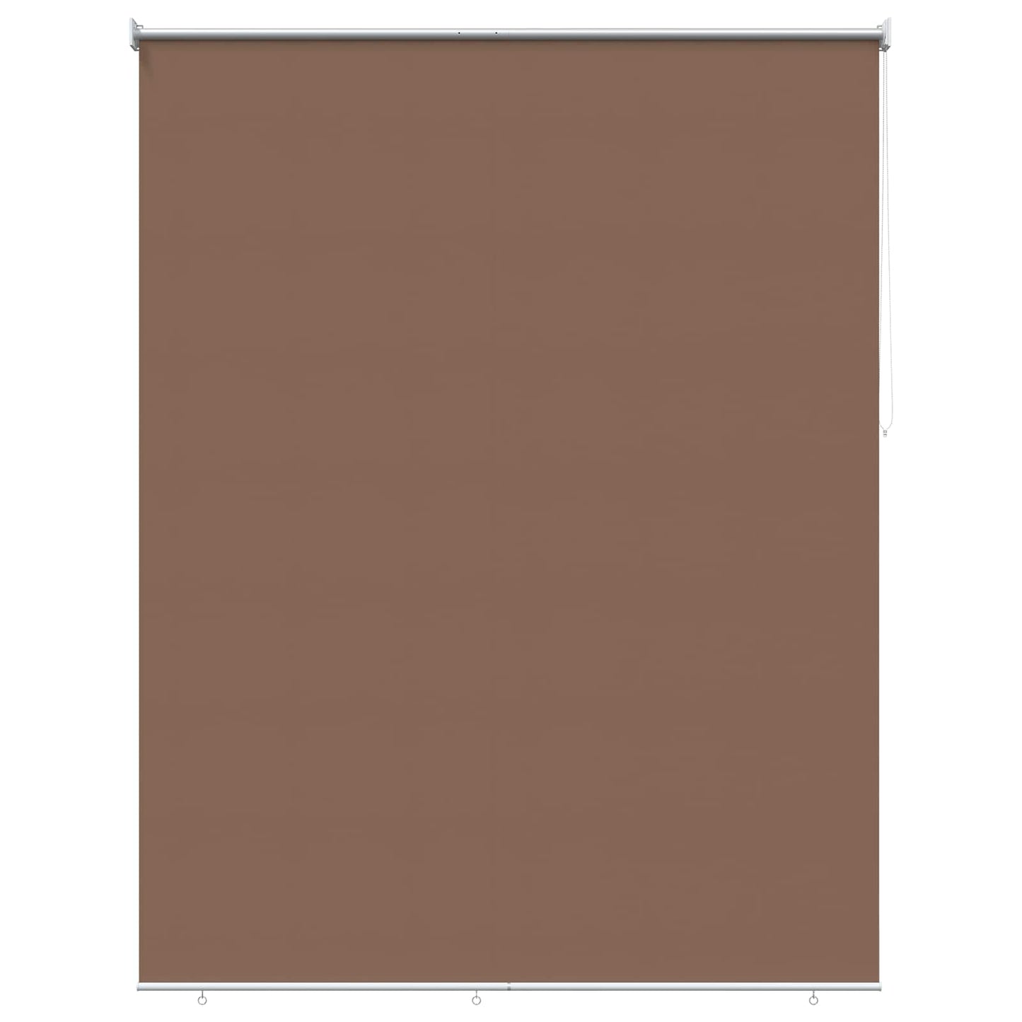 Outdoor Roller Blind UV Protection Taupe 205 x 140 cm (W x H)