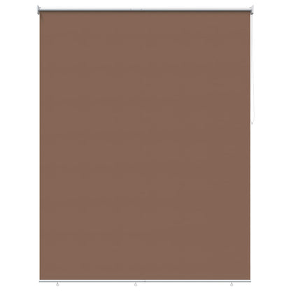 Outdoor Roller Blind UV Protection Taupe 205 x 140 cm (W x H)