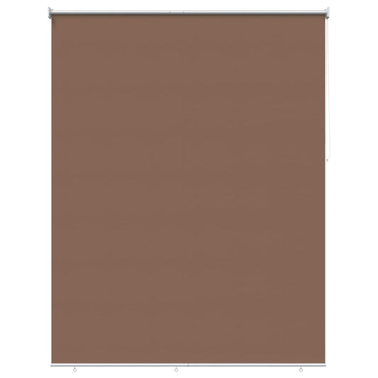 Outdoor Roller Blind UV Protection Taupe 200 x 140 cm (W x H)