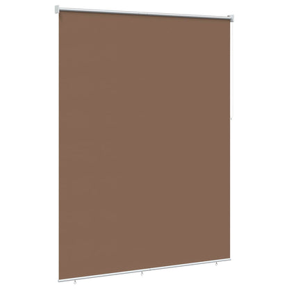 Outdoor Roller Blind UV Protection Taupe 165 x 230 cm (W x H)