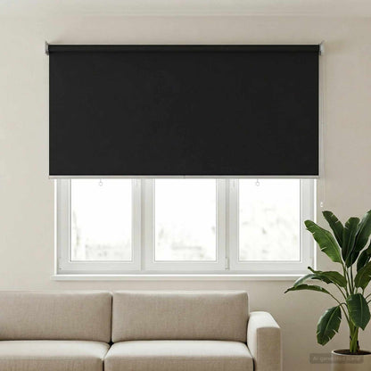 Outdoor Roller Blind UV Protection Anthracite Polyester