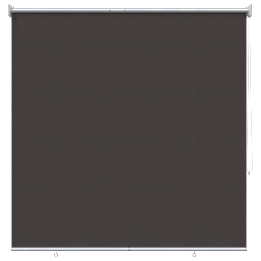 Outdoor Roller Blind UV Protection Anthracite Polyester