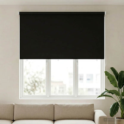 Outdoor Roller Blind UV Protection Anthracite Polyester