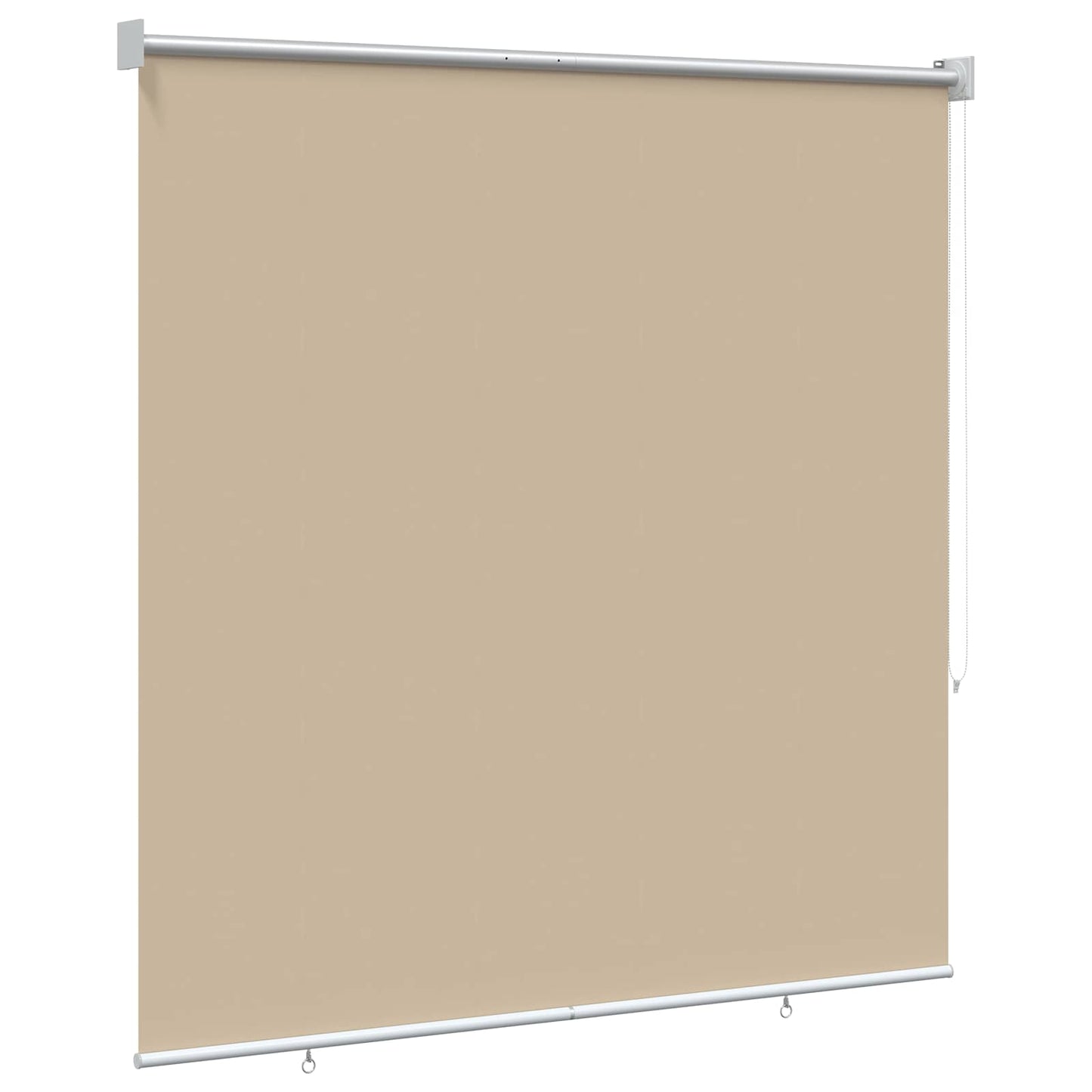 Outdoor Roller Blind UV Protection Beige 145 x 230 cm (W x H)