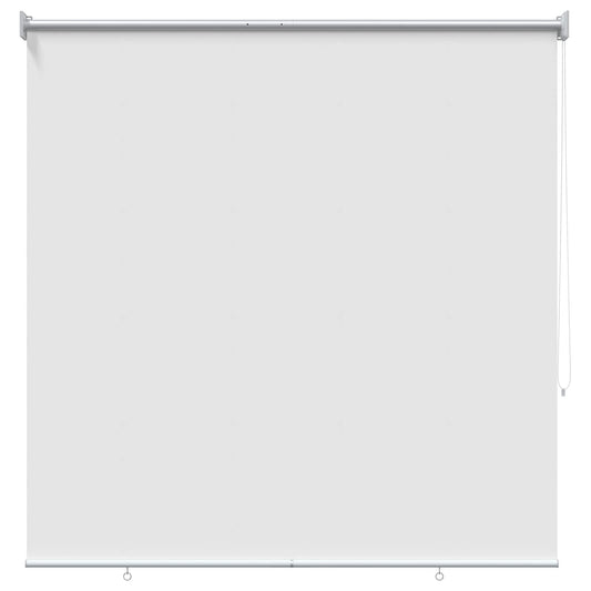 Outdoor Roller Blind UV Protection White 120 x 140 cm (W x H)