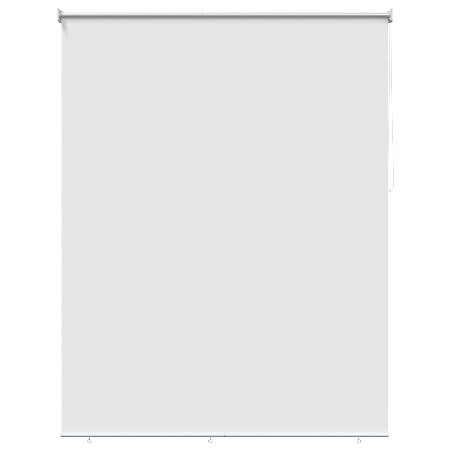 Outdoor Roller Blind UV Protection White 165 x 140 cm (W x H)