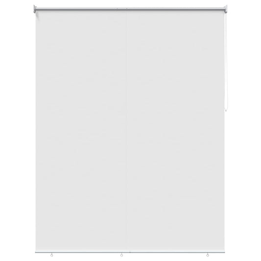 Outdoor Roller Blind UV Protection White 200 x 140 cm (W x H)