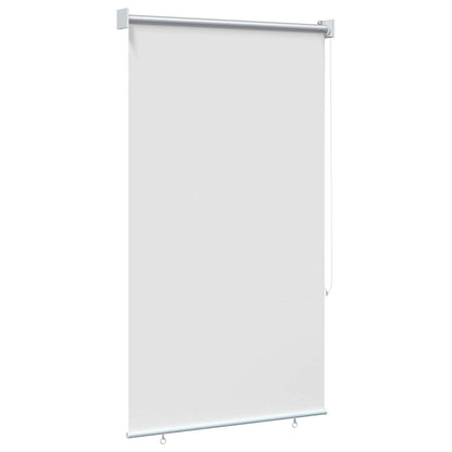Outdoor Roller Blind UV Protection White 65 x 230 cm (W x H)