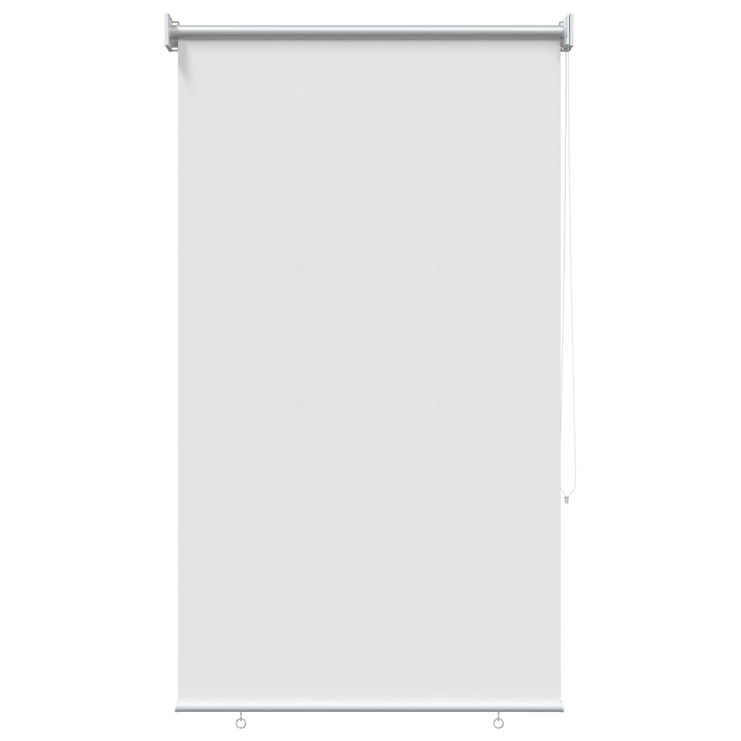Outdoor Roller Blind UV Protection White 85 x 230 cm (W x H)