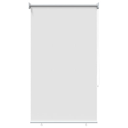 Outdoor Roller Blind UV Protection White 85 x 230 cm (W x H)