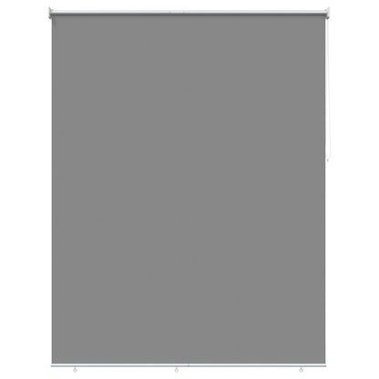 Outdoor Roller Blind UV Protection Light Grey Polyester
