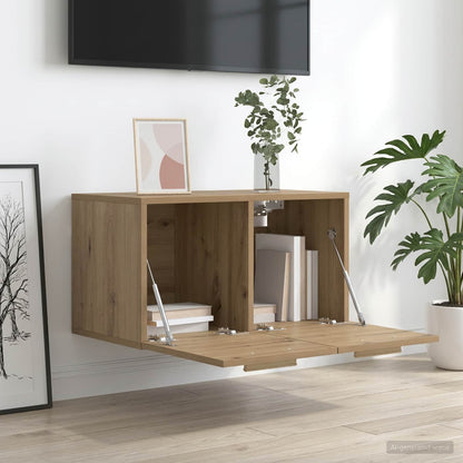 Wall Cabinet 60 x 36.5 x 35 cm Engineered Wood Artisan oak