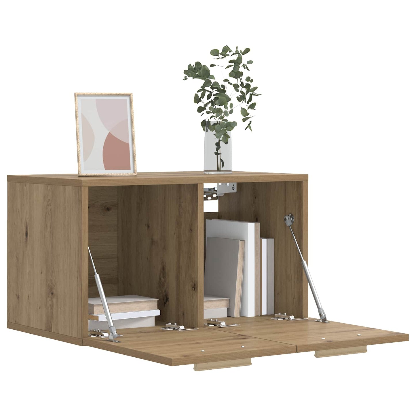 Wall Cabinet 60 x 36.5 x 35 cm Engineered Wood Artisan oak