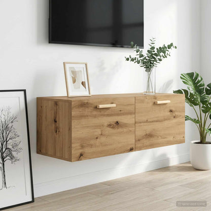 Wall Cabinet 100 x 36.5 x 35 cm Engineered Wood Artisan oak