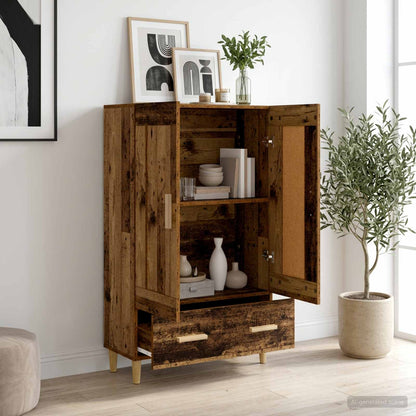Highboard Old Wood 70 x 31 x 115 cm Engineered Wood
