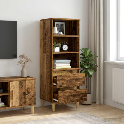 Highboard Old Wood 40 x 36 x 110 cm Engineered Wood