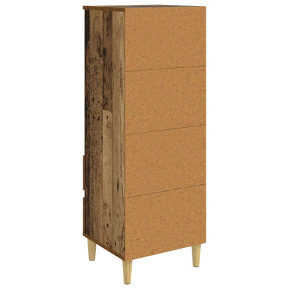 Highboard Old Wood 40 x 36 x 110 cm Engineered Wood
