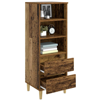 Highboard Old Wood 40 x 36 x 110 cm Engineered Wood