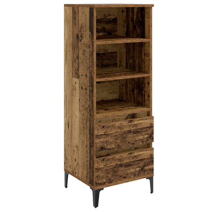 Highboard Old Wood 40 x 36 x 110 cm Engineered Wood