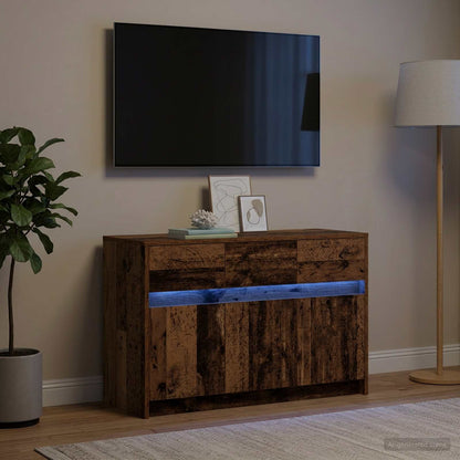 TV Cabinet 91 x 34 x 61 cm Old Wood Engineered Wood