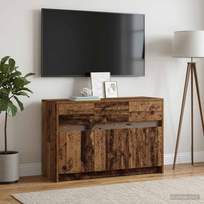 TV Cabinet 91 x 34 x 61 cm Old Wood Engineered Wood