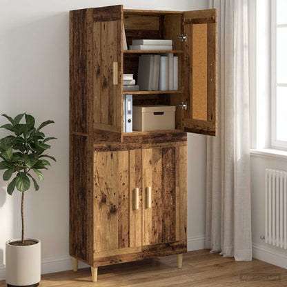 Sideboard Old Wood 69.5 x 34 x 90 cm Engineered Wood