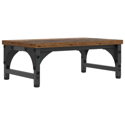 Monitor Stand Old Wood 37 x 23 x 14 cm Engineered Wood