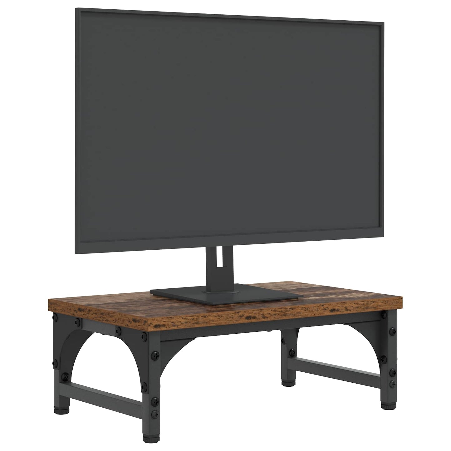Monitor Stand Old Wood 37 x 23 x 14 cm Engineered Wood