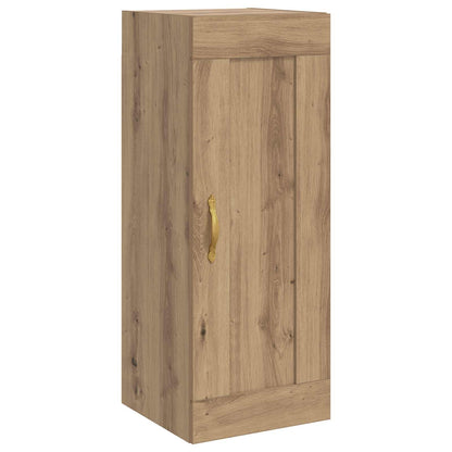 Wall Cabinet Artisan Oak 34.5 x 34 x 90 cm Engineered Wood