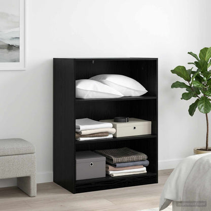 Wardrobe Black oak 77 x 48 x 102 cm Engineered Wood