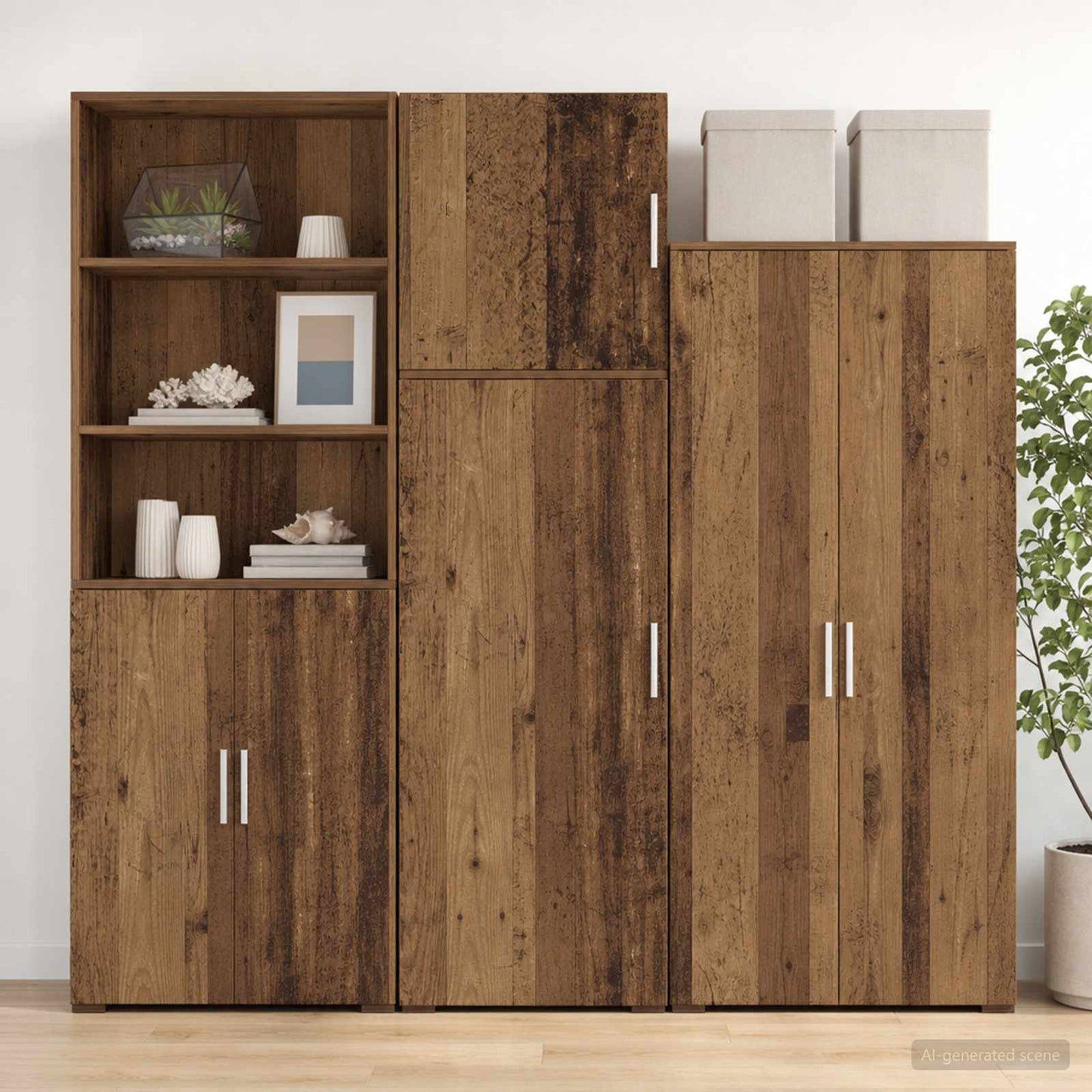 Wall Cabinet Old wood 40 x 42.5 x 40 cm PB