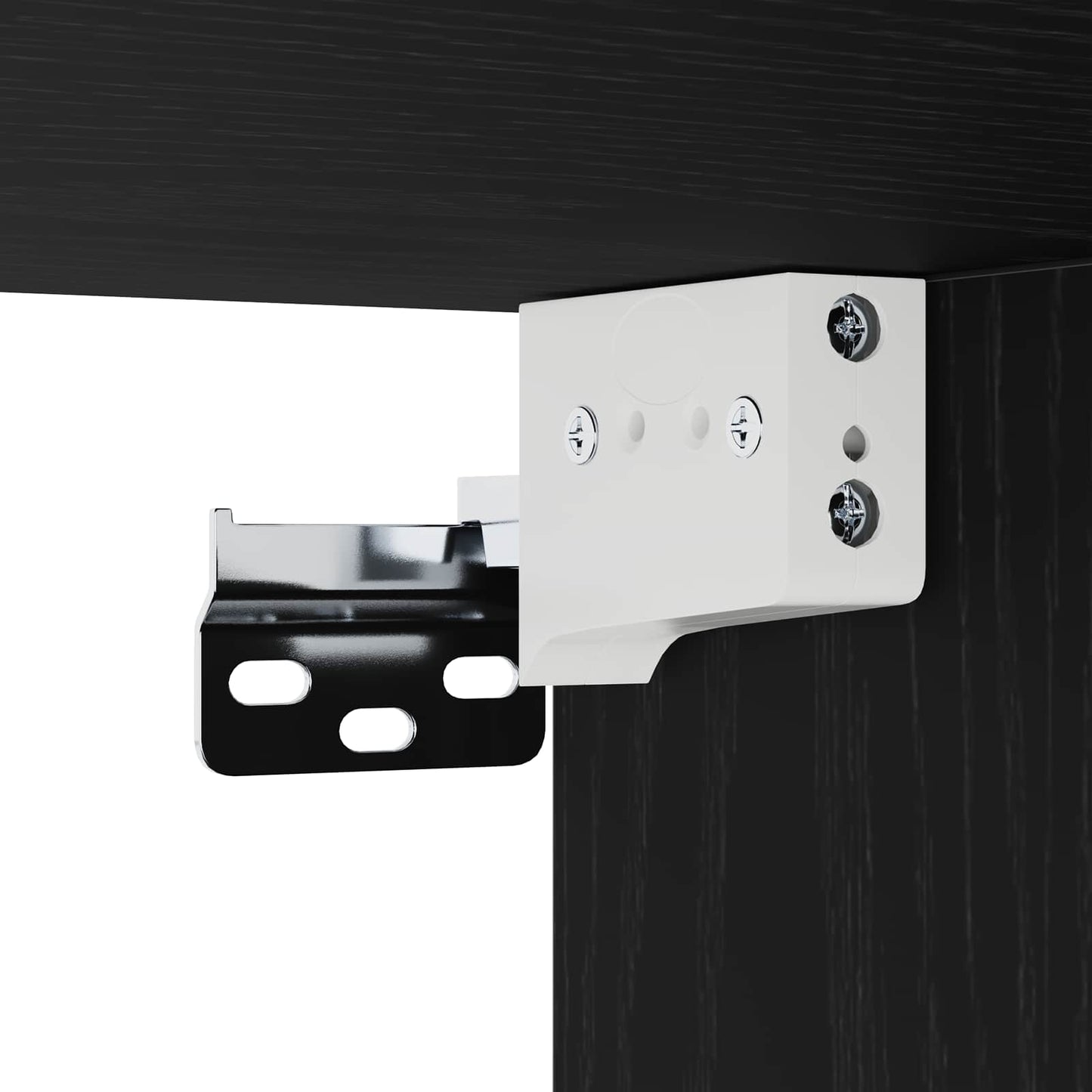 Wall Cabinet Black Oak 45 x 42.5 x 40 cm Engineered Wood