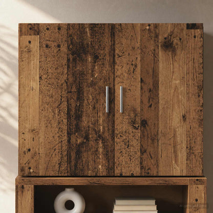 Wall Cabinet Old Wood 80 x 42.5 x 64 cm Engineered Wood