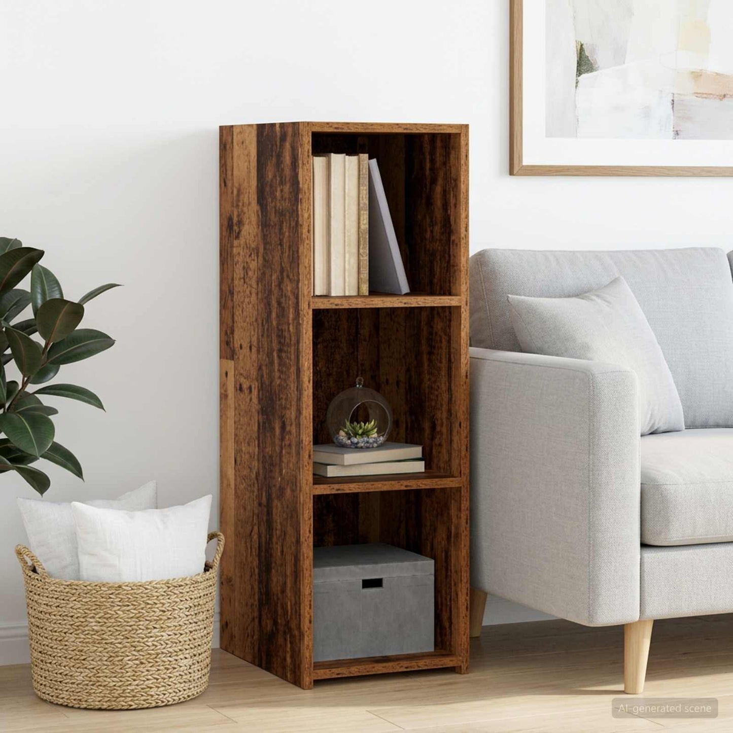 Sideboard Old Wood 30 x 41 x 93 cm Engineered Wood