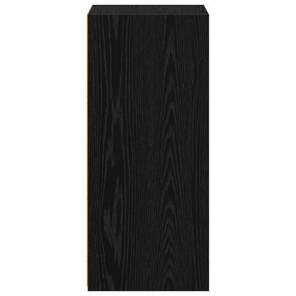 Sideboard Black Oak 50 x 41 x 93 cm Engineered Wood