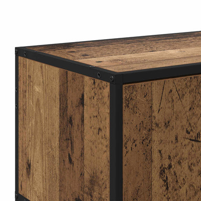 TV Cabinet 80 x 34.5 x 40 cm Old Wood Engineered Wood