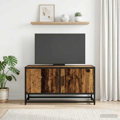 TV Cabinet 80 x 34.5 x 40 cm Old Wood Engineered Wood