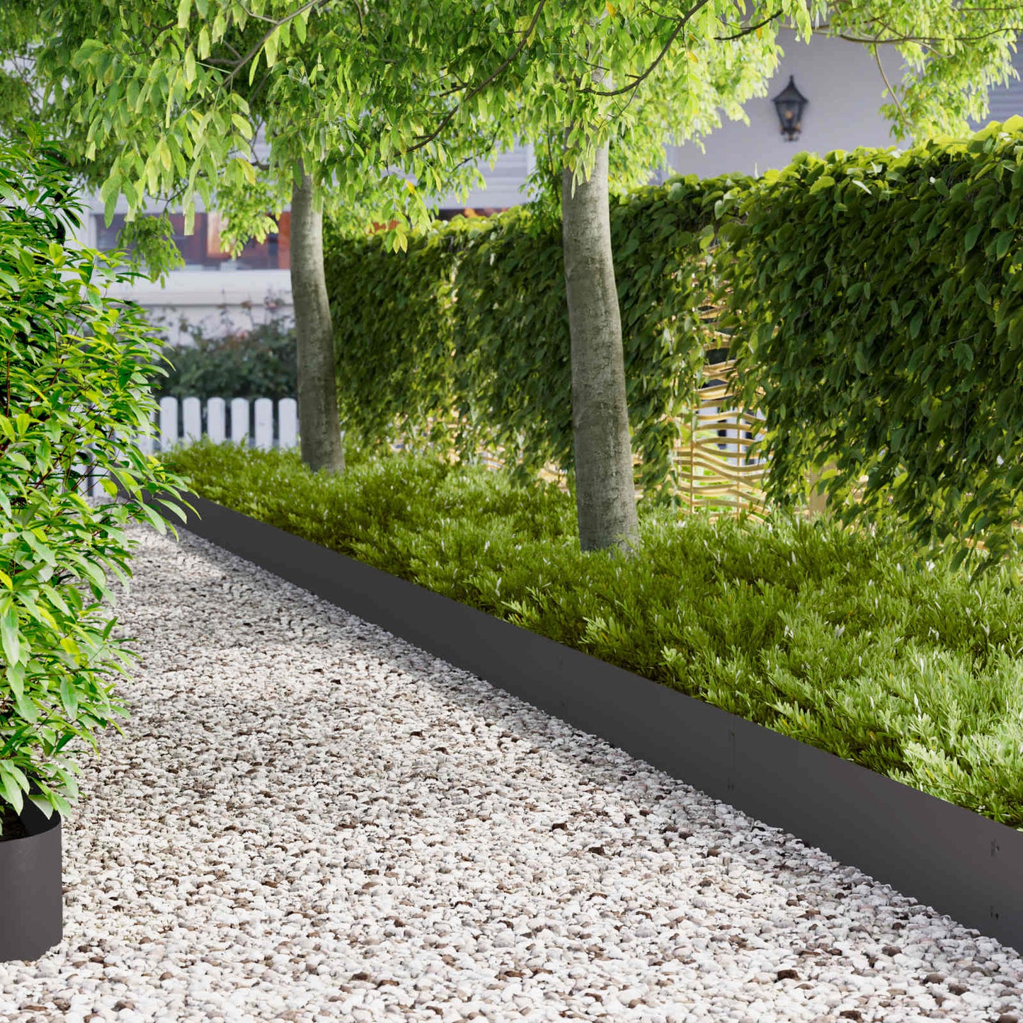 Lawn Edging 30 pcs metal