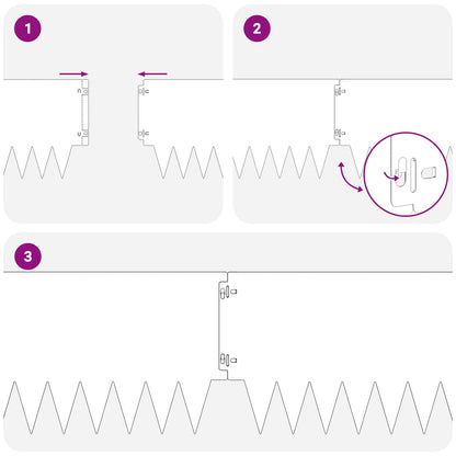 Lawn Edging 30 pcs metal