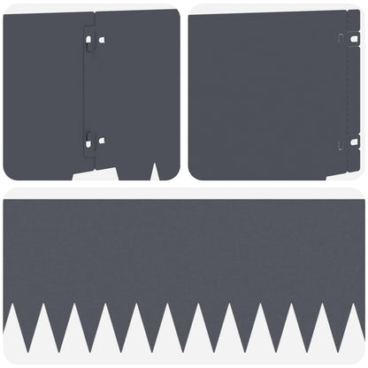 Lawn Edging 30 pcs metal