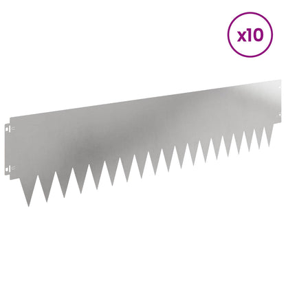 Lawn Edging 10 pcs metal
