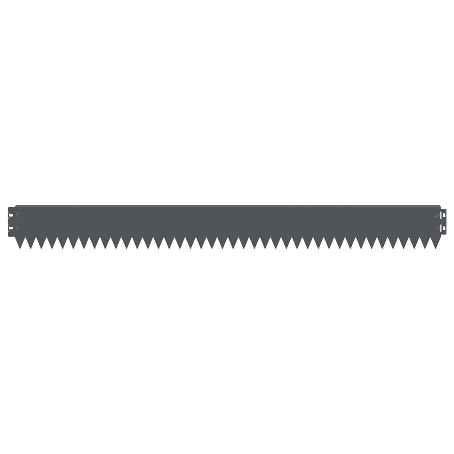 Lawn Edging 30 pcs 103 x 10 cm Steel Anthracite