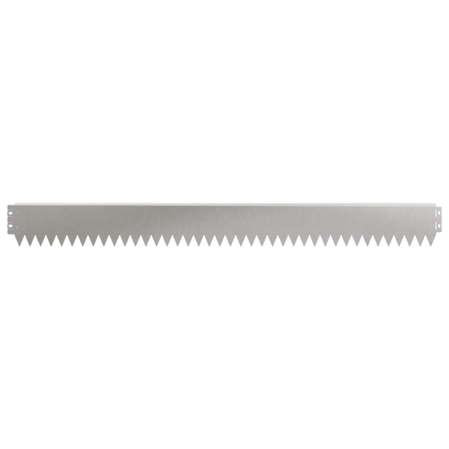 Lawn Edging 20 pcs 103 x 10 cm Steel Silver