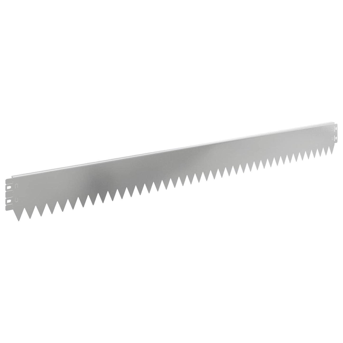 Lawn Edging 10 pcs 103 x 10 cm Steel Silver